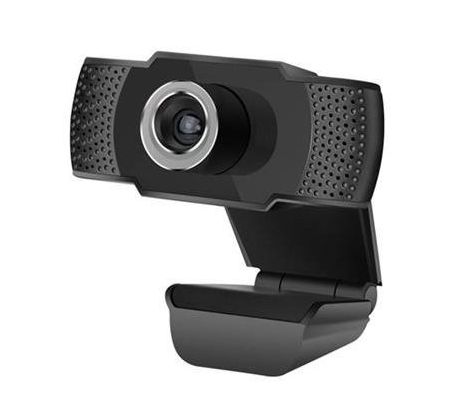 Web kamera C-TECH CAM-07HD, 720P / USB 2.0, mikrofón, čierna
