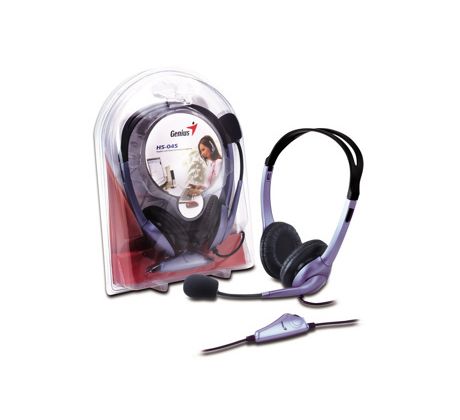 Slúchadlá s mikrofónom Genius HS-04S