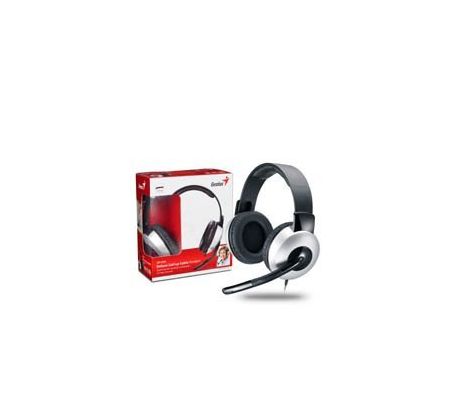Slúchadlá s mikrofónom Genius HS-05A, zvinovací kábel