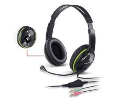 Slúchadlá s mikr. Genius HS-400A green