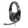 Slúchadlá s mikrofónom GEMBIRD, USB stereo headset - lesklá čierna