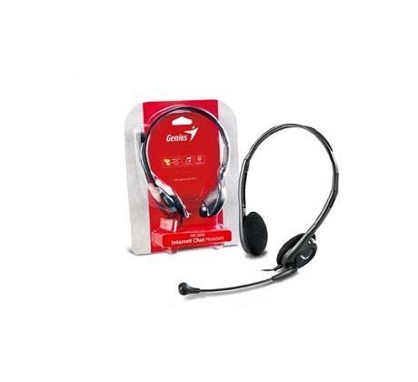 Slúchadlá s mikrofónom Genius headset - HS-M200C, single jack