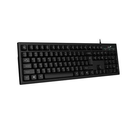 Klávesnica Genius KB-100 USB CZ+SK čierna