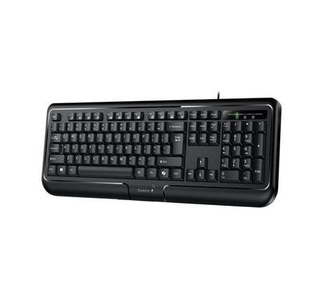 Klávesnica Genius KB-118 II USB CZ+SK čierna