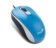 Myš Genius DX-110 1000 DPI, káblová USB, modrá