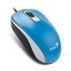 Myš Genius DX-110 1000 DPI, káblová USB, modrá
