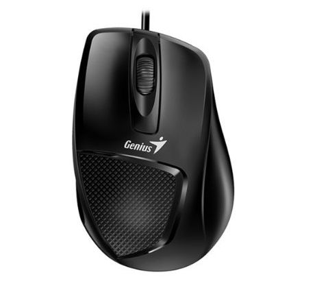 Myš Genius DX-150X ergonomická vertikálna myš pre pravákov, 1000dpi, káblová, USB, čierna