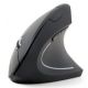GEMBIRD ergonomická vertikálna myš, 1600dpi, 6 tlačidlová, bezdrôtová, USB, čierna