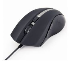 Myš GEMBIRD laserová herná, čierna, 2400 DPI, USB 2.0
