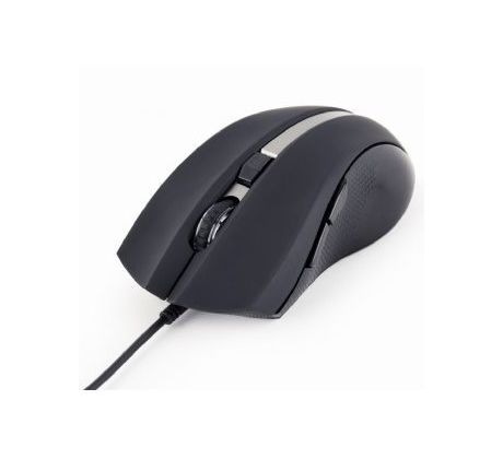 Myš GEMBIRD laserová herná, čierna, 2400 DPI, USB 2.0