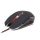 Myš GEMBIRD optická herná, čierno-červená, 2400 DPI, USB 2.0