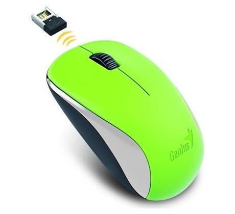 Myš bezdrôtová GENIUS NX-7000/ 1200 dpi/ Blue-Eye senzor zelená