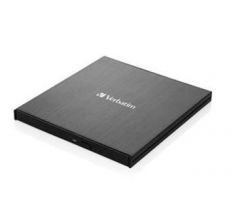 Externá CD/DVD Slimline mechanika Verbatim USB-C pripojenie