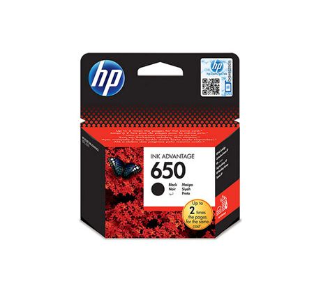 KAZETA HP CZ101AE No.650 Čierna atramentová náplň (360 str.)