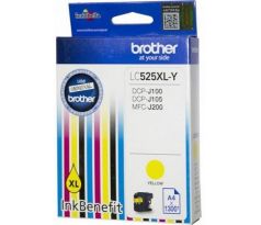 Kazeta BROTHER LC-525XL Yellow DCP-J100/J105, MFC-J200 (1300 str.)
