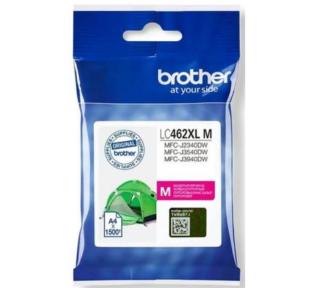 Kazeta BROTHER LC-462XL Magenta MFC-J2340DW/J3540DW/J3940DW (1500 str.)