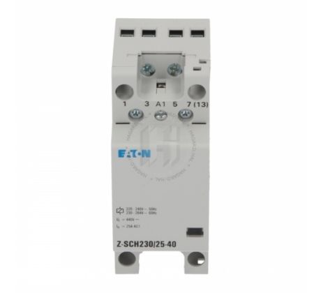 Stýkač inštalačný Z-SCH230/25-40 248847 25A/230VAC 2M 4Z
