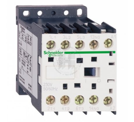 Stýkač výkonový malý LC1K0610P5 6A/230VAC 3P 1Z