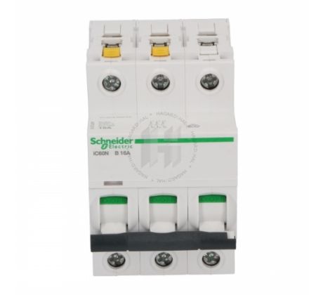 Istič IC60N A9F03316 16A/3P B 6kA