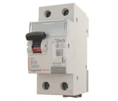 Chránič prúdový DX3 410921 16A/1N/30mA B 6kA AC kombi s ističom