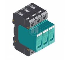 Zvodič prepätia PO I 3 PV 81.183 3P 1000VDC/12,5kA FV aplikácie typ 1+2