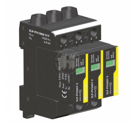 Zvodič prepätia SLP-PV1000 V/Y C 1020VDC 40kA (8/20) vyberateľný modul