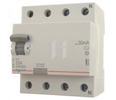 Chránič prúdový RX3 402062 25A/4P/30mA 6kA AC