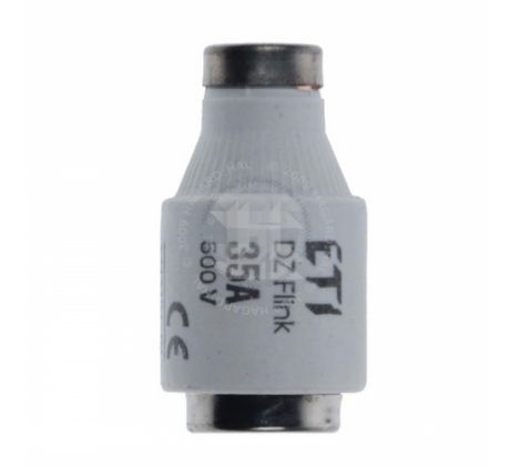 Poistka patrónová DIII DZ E33 2313101 35A 500V gF rýchla