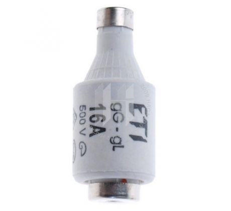 Poistka patrónová DII TDZ E27 2312405 16A 500V gG/gL pomalá
