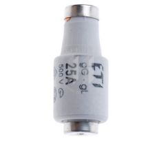 Poistka patrónová DII TDZ E27 2312407 25A 500V gG/gL pomalá