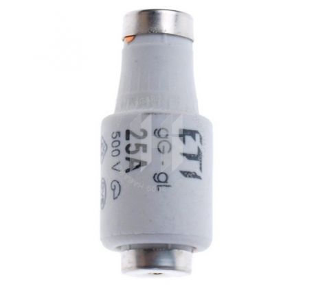 Poistka patrónová DII TDZ E27 2312407 25A 500V gG/gL pomalá