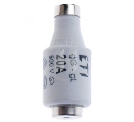 Poistka patrónová DII TDZ E27 2312406 20A 500V gG/gL pomalá