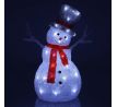 Snehuliak z akrylu s LED 45 cm