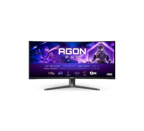 AG346UCD 34'' OLED monitor AOC