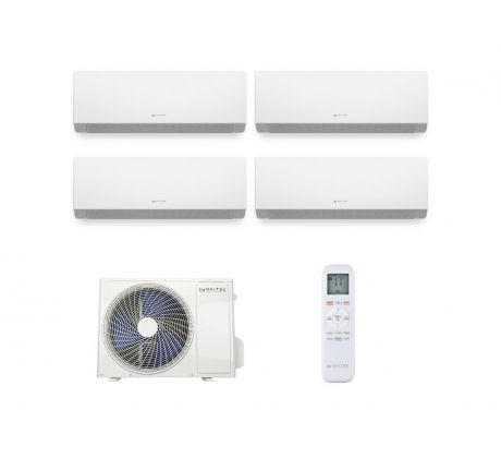 Naitec Multisplit 12 kW + 4x Naitec Sensitive Pro 3,5 kW