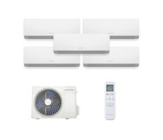 Naitec Multisplit 12 kW + 5x Naitec Sensitive Pro 3,5 kW