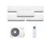 Naitec Multisplit 12 kW + 5x Naitec Sensitive Pro 3,5 kW