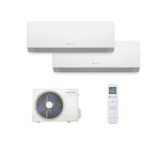 Naitec Multisplit 5 kW + 2x Naitec Sensitive Pro 3,5 kW