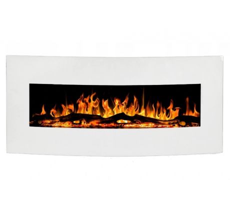 Elektrický krb Malibu 36 White
