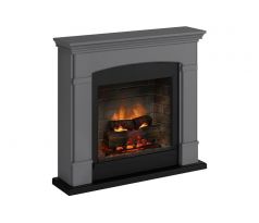 Elektrický krb Tagu Helmi Solid Grey - Powerflame 2