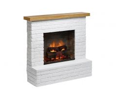 Elektrický krb Tagu Rolf Brick White - Powerflame 2