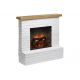 Elektrický krb Tagu Rolf Brick White - Powerflame 2