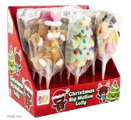 Christmas Big Mallow Lolly 35g