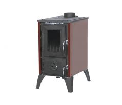 Krbové kachle 806 IGLO, 9 kW, liatina, bordové