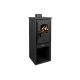 Krbové kachle Berna Ekonomik Lux LM-N, 6,1 kW, 120 mm, oceľové
