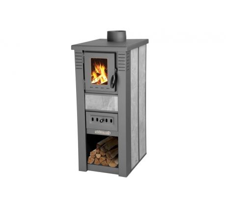 Krbové kachle Pro Lava Ceramic, 6,5 kW, 120 mm, šedá