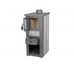 Krbové kachle Pro Lava Ceramic, 6,5 kW, 120 mm, šedá