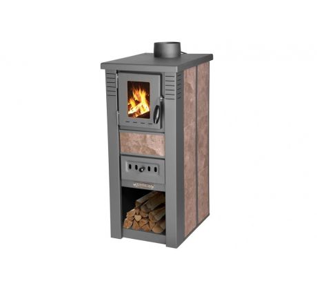 Krbové kachle Pro Lava Ceramic, 6,5 kW, 120 mm, mocca
