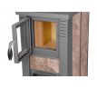 Krbové kachle Pro Lava Ceramic, 6,5 kW, 120 mm, mocca