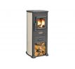 Krbové kachle Blist Ekonomik Lux krémová, 6,6 kW, 120 mm, oceľové
